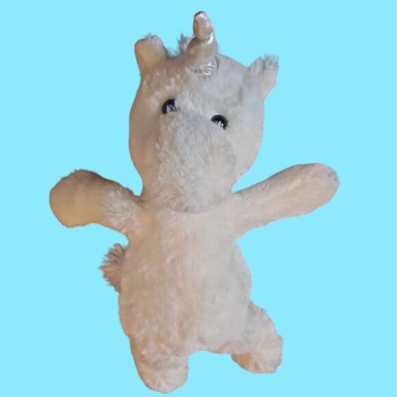 Cuddly Friends Unicorn White Plush Stuffed Animal Super Soft Aurora World - Picture 5 of 12